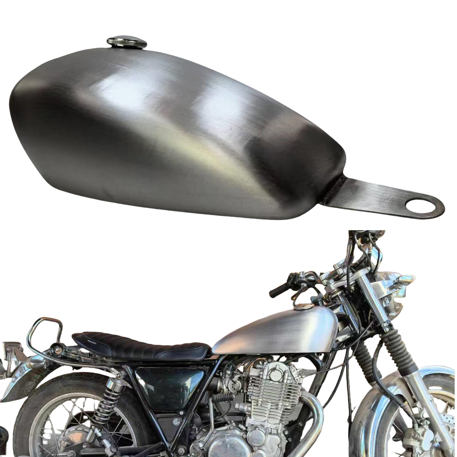 SR400タンク SR500 グリーンメタリック 画像 No.18/20] 愛すべきヤマハの象徴・SRの43年を振り返る#4